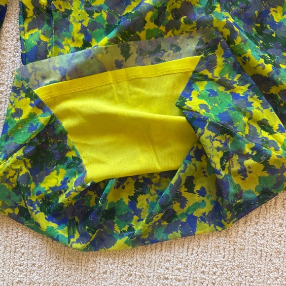 NWT Ganni Floral Mesh Turtleneck - Sz DE 40 US 8 - Picture 6 of 7